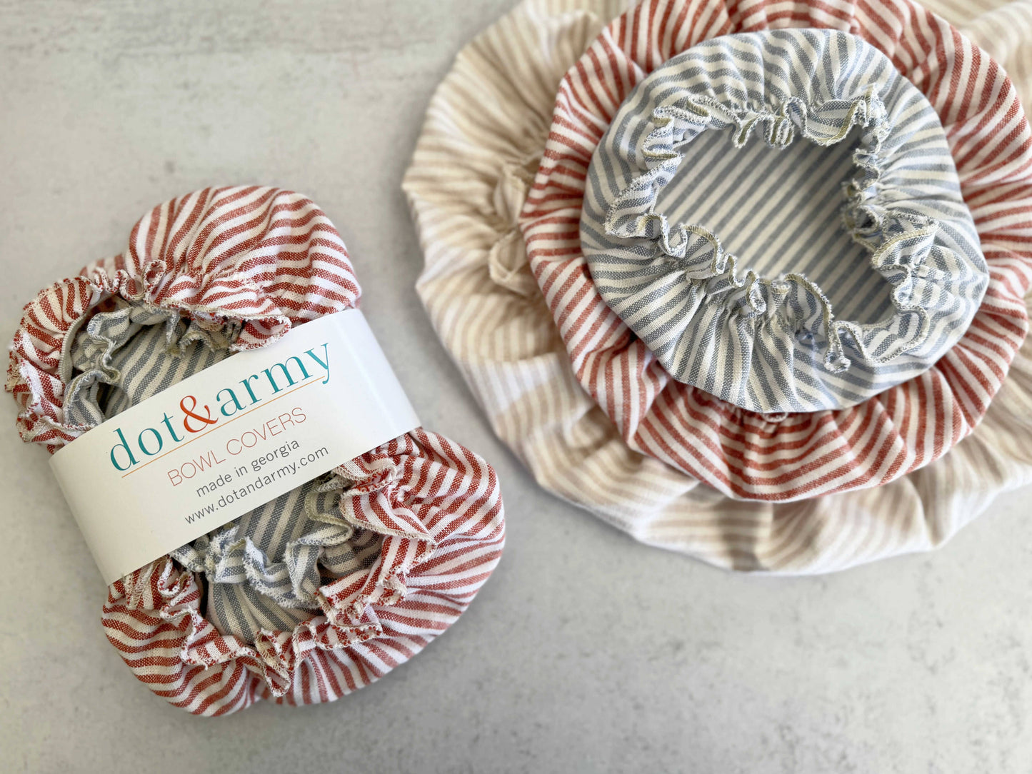 Cotton Bowl Cover | Set of 3