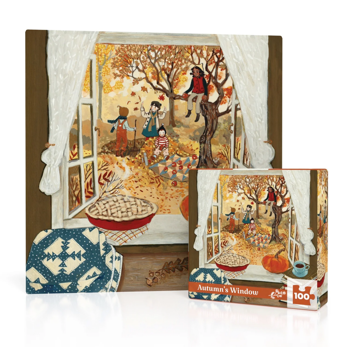Autumn's Window Puzzle Mini