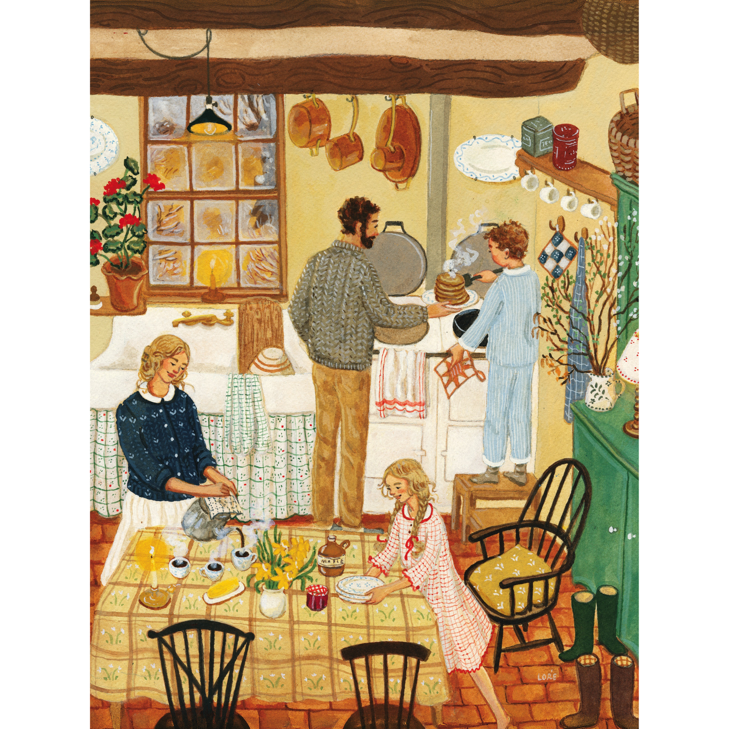 Saturday Pancakes Puzzle