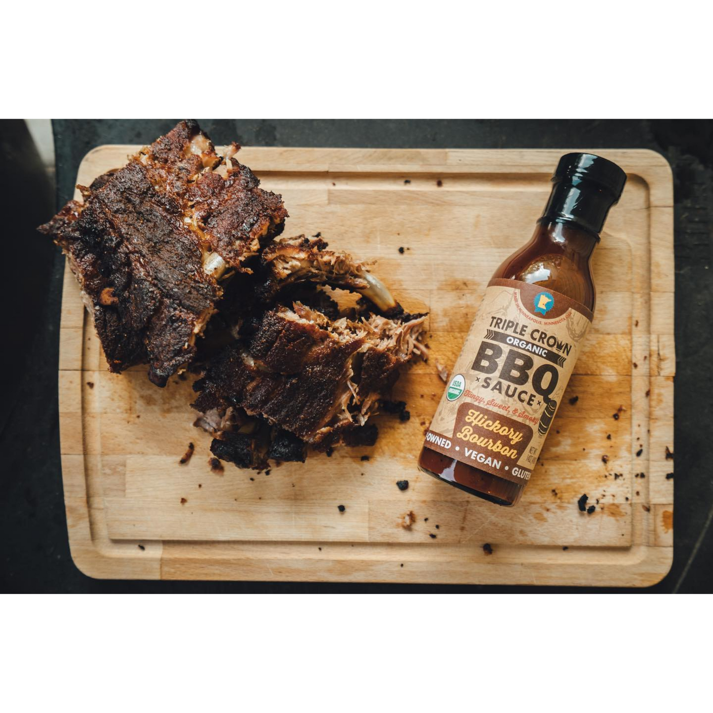 Organic Hickory Bourbon BBQ Sauce