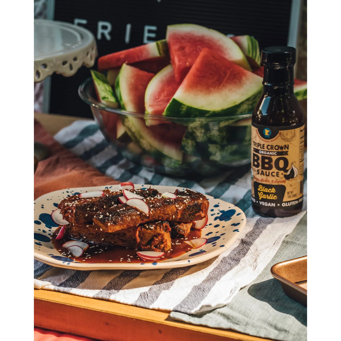 Organic Black Garlic BBQ Sauce