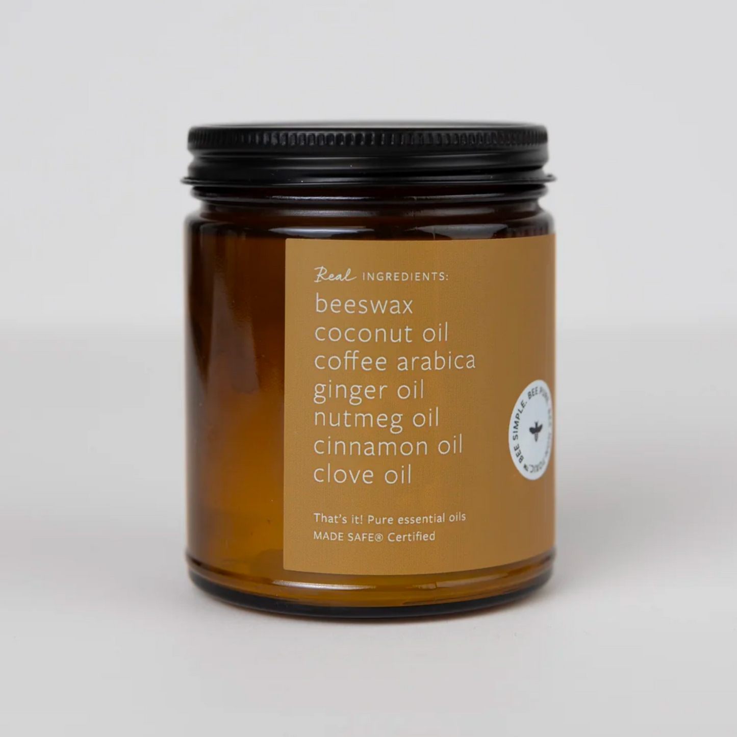 Spiced Latte Beeswax Candle