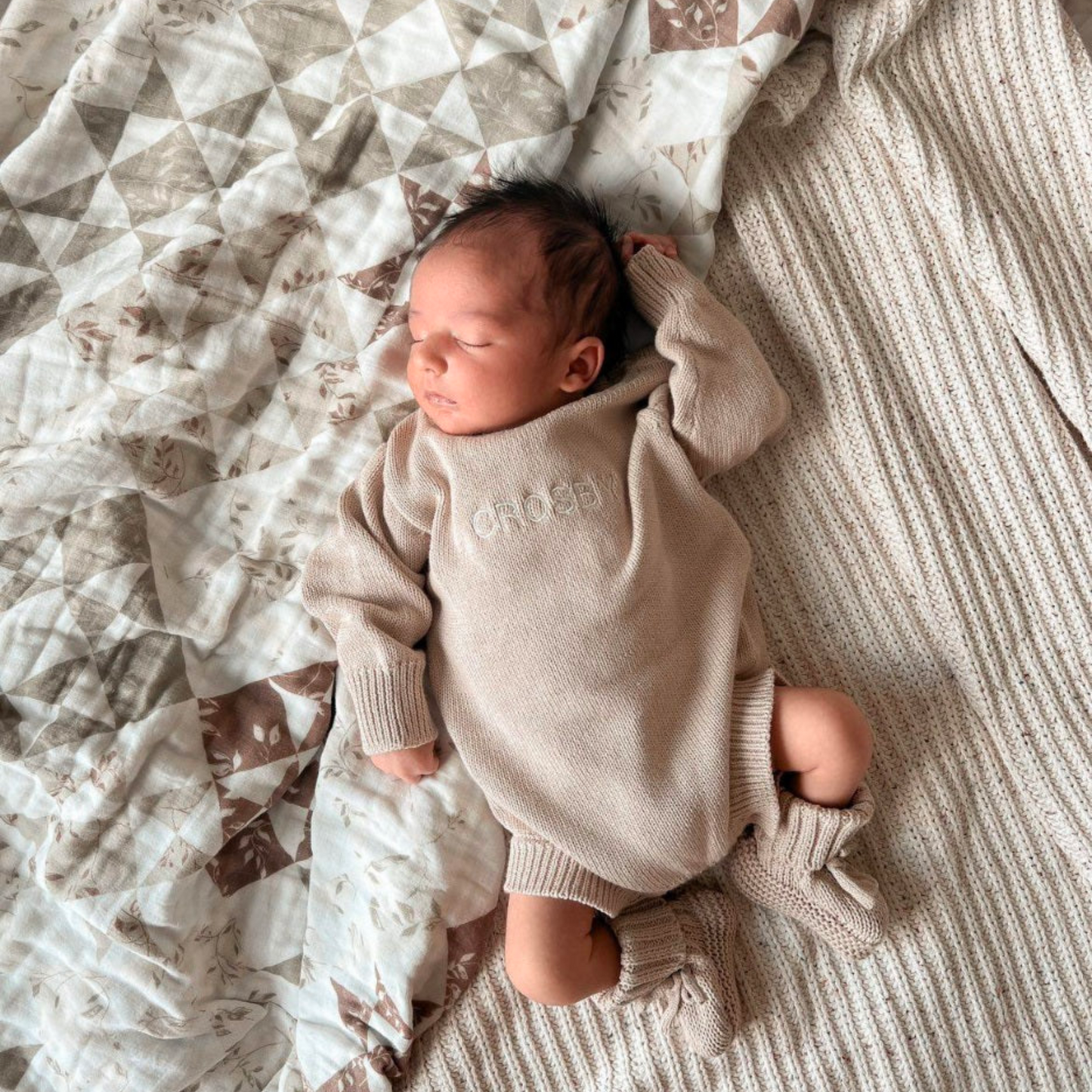 Ivy Quilt Gauze Blanket