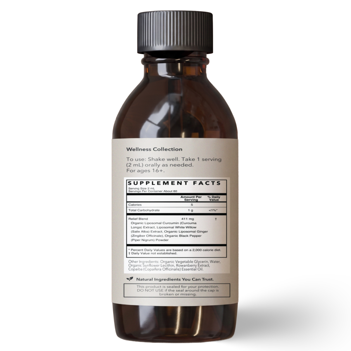 Relief Herbal Tincture | Adult (4oz)