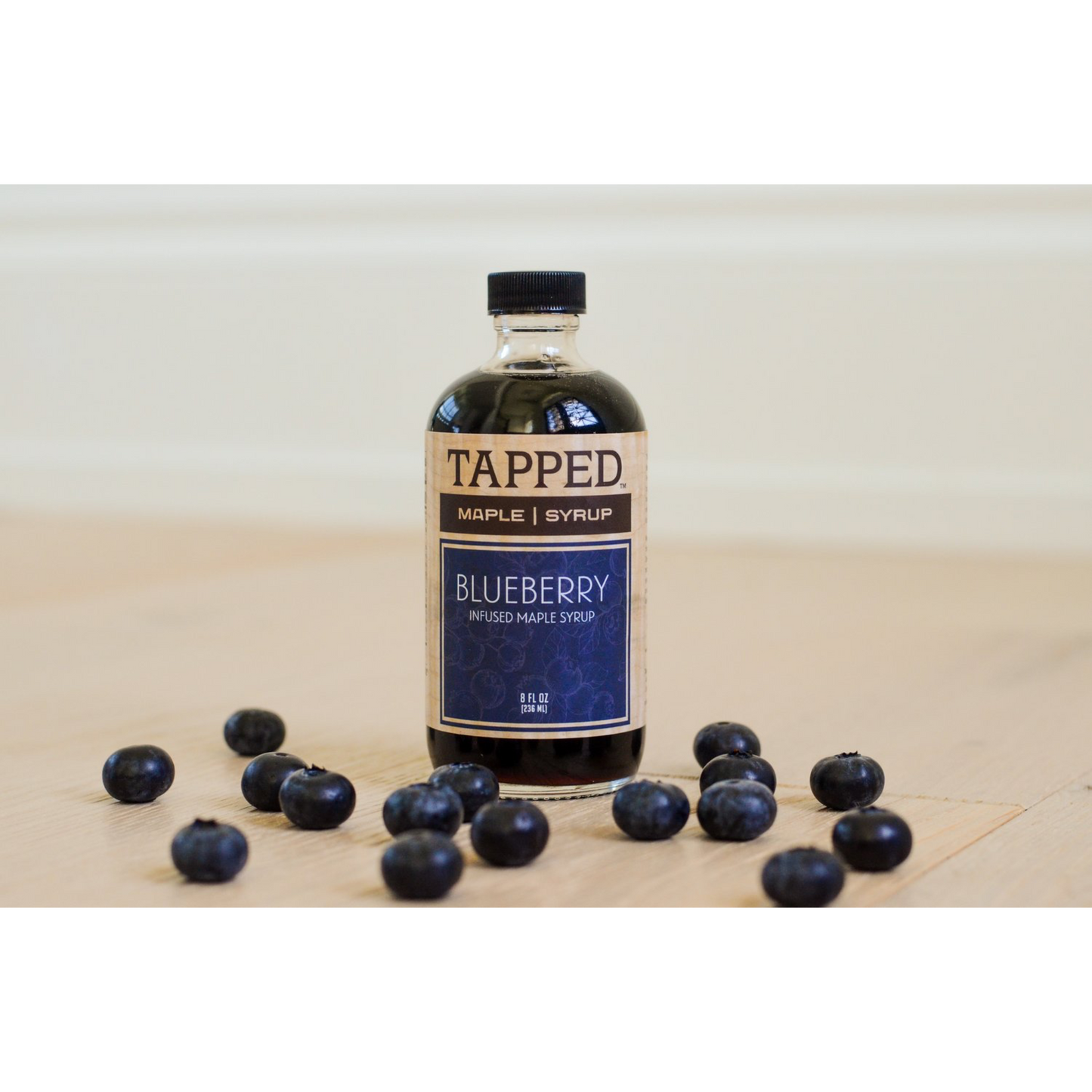 Blueberry Infused Maple Syrup