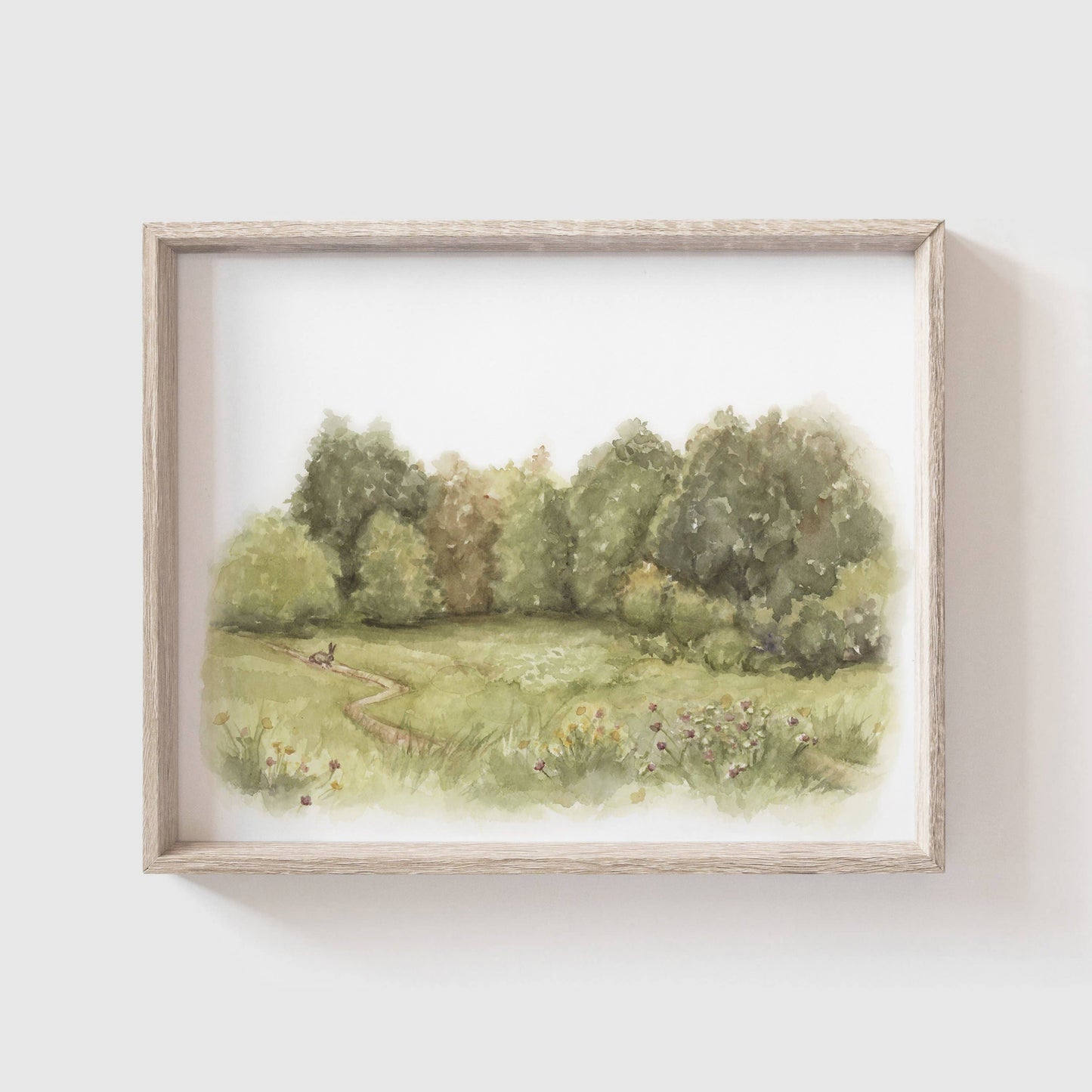 Rabbit in the Meadow Art Print