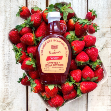 Strawberry Bourbon Syrup