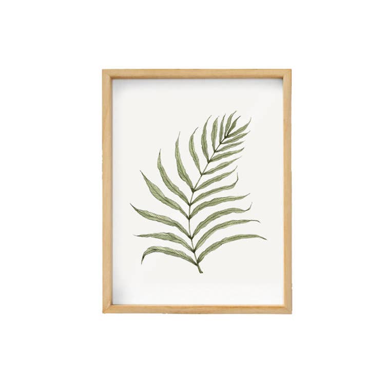 Palm Leaf Art Print