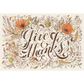 Give Thanks Paper Placemat