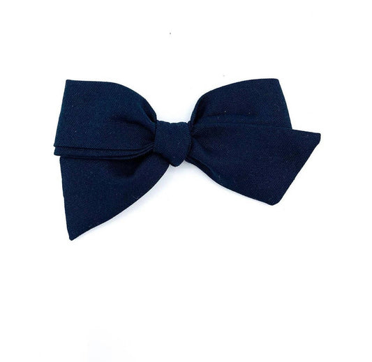 Navy Quincey Bow