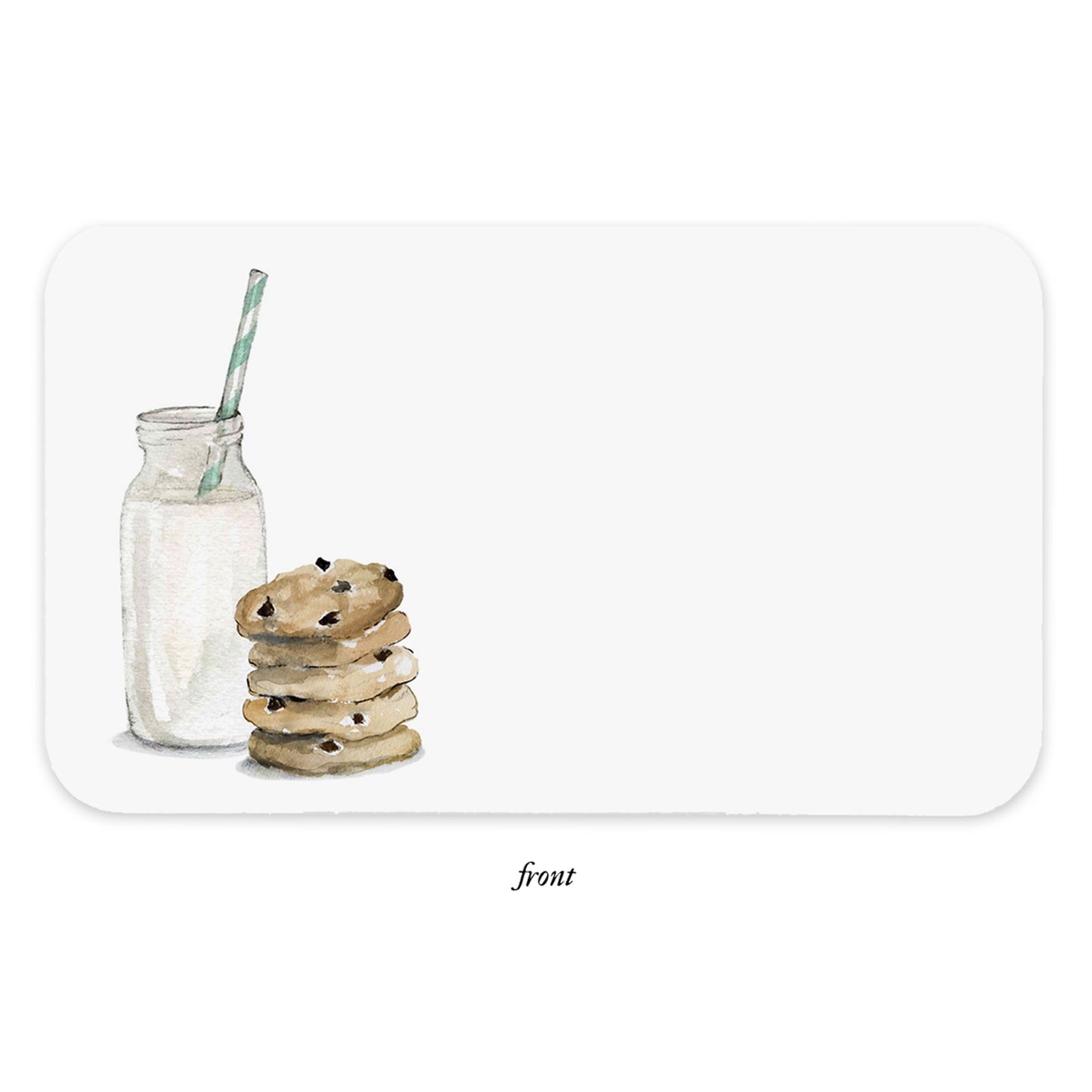 Cookies and Milk Little Notes