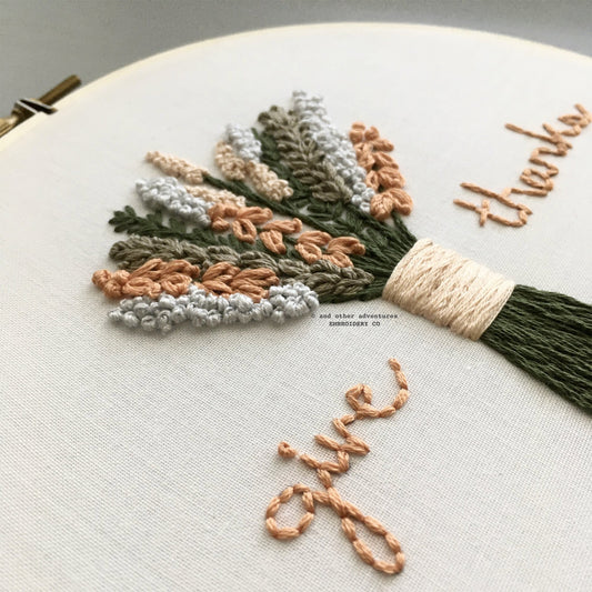 Give Thanks Embroidery Kit