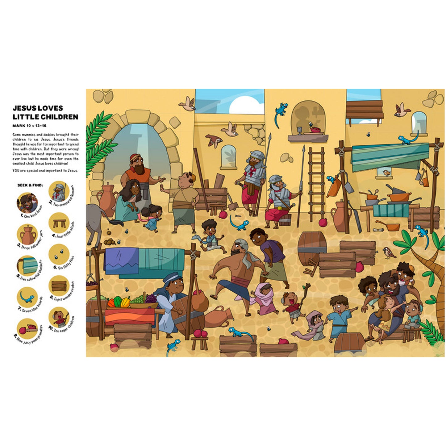 Seek and Find: New Testament Bible Stories