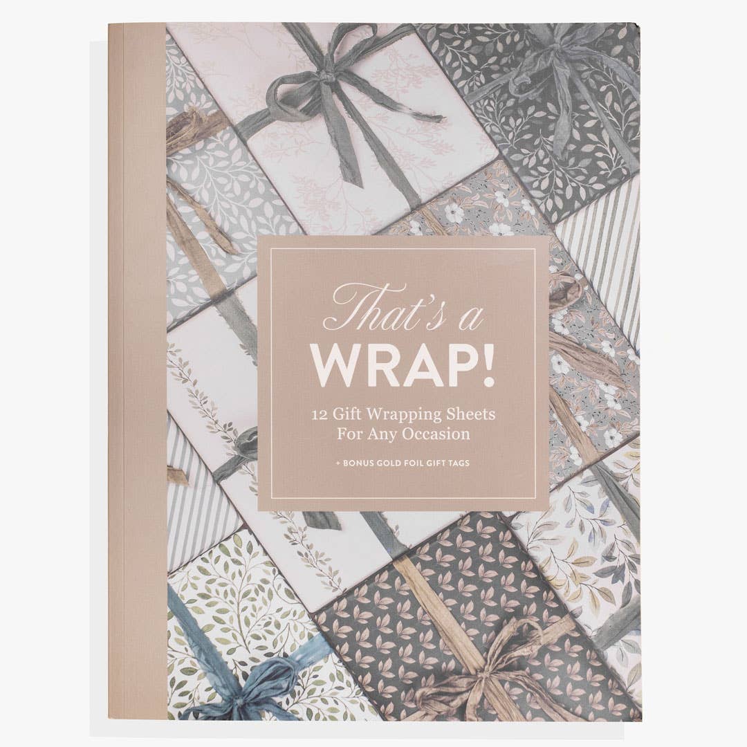 That's A Wrap! Wrapping Paper Book – Timberbloom