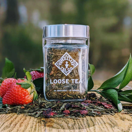 Sassyfras Strawberry Loose Leaf Tea