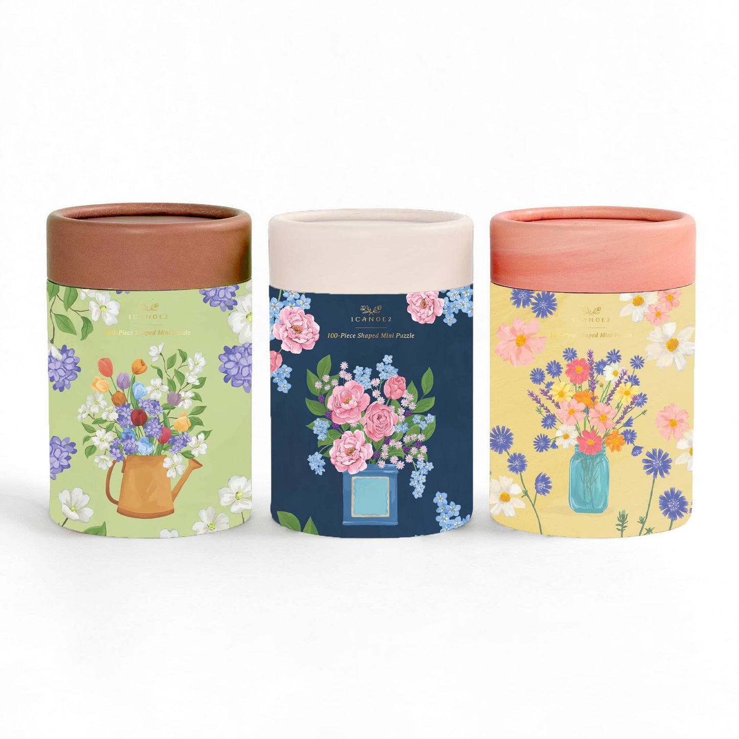Seasons in Bloom Mini Puzzle Set