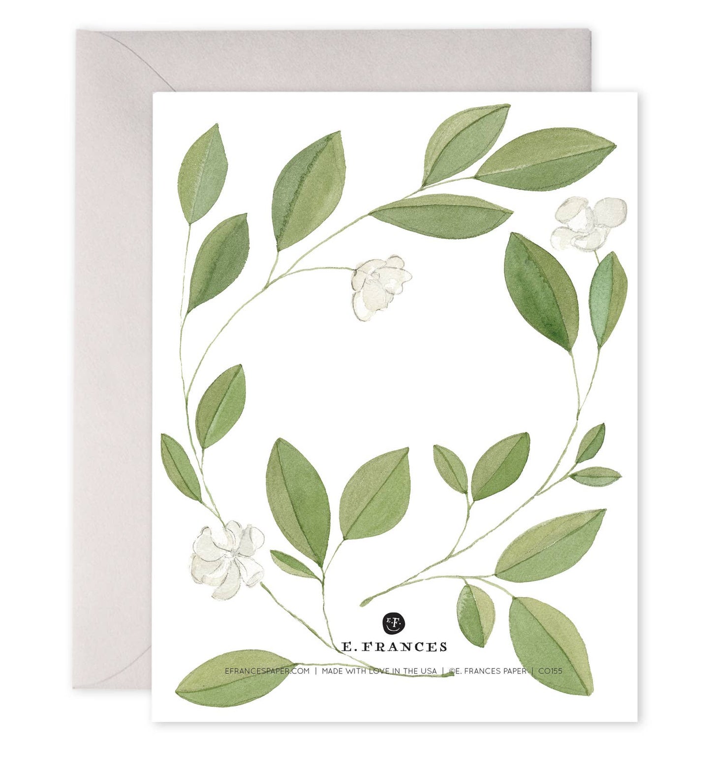 Magnolia Condolence Greeting Card
