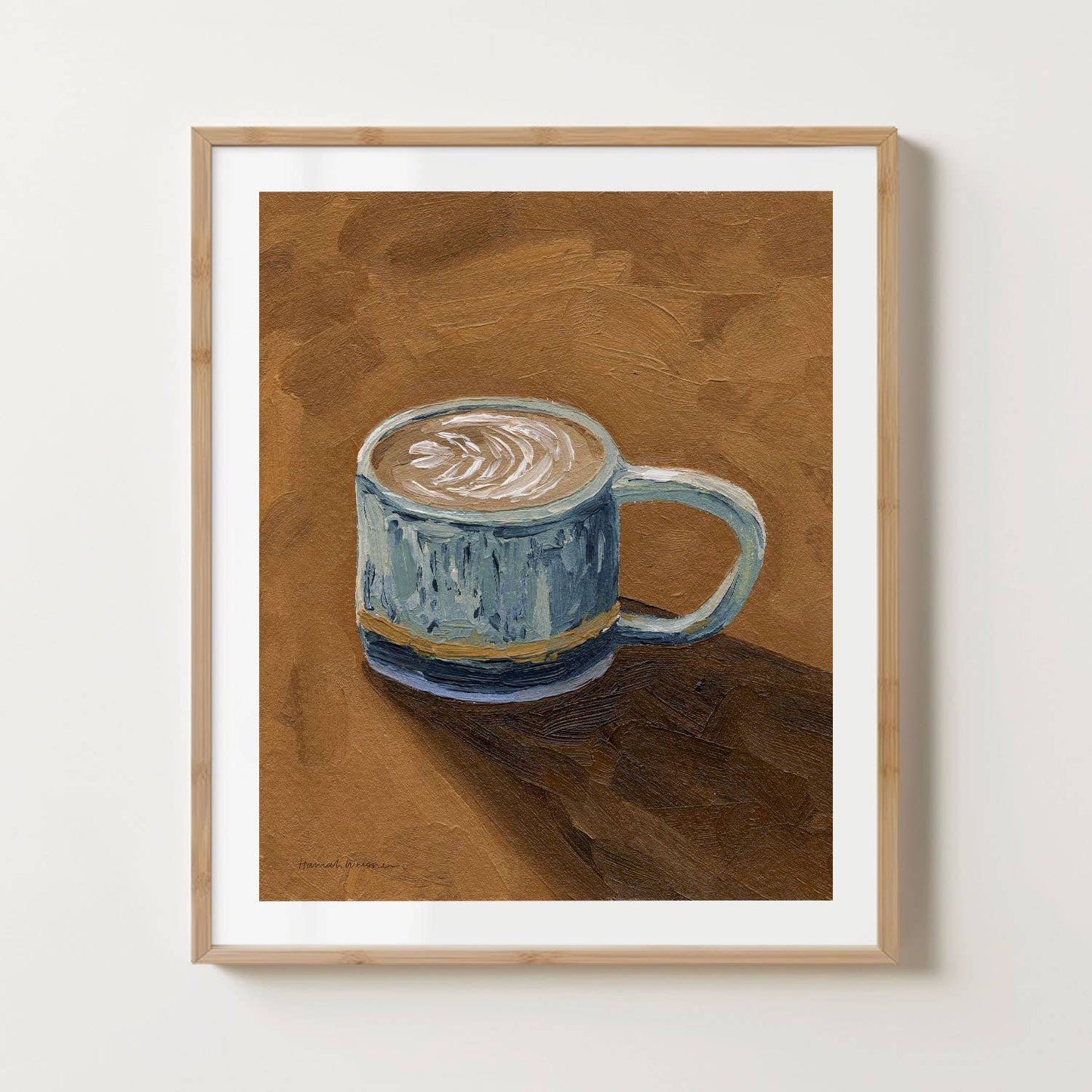 "Blue Glaze" Print