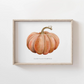 Fairytale Pumpkin Watercolor Print