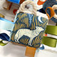 Wolf Owls Ribbon Block