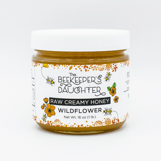 Raw Creamy Wildflower Honey