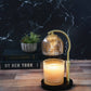 Mercury Glass Candle Warmer Lamp