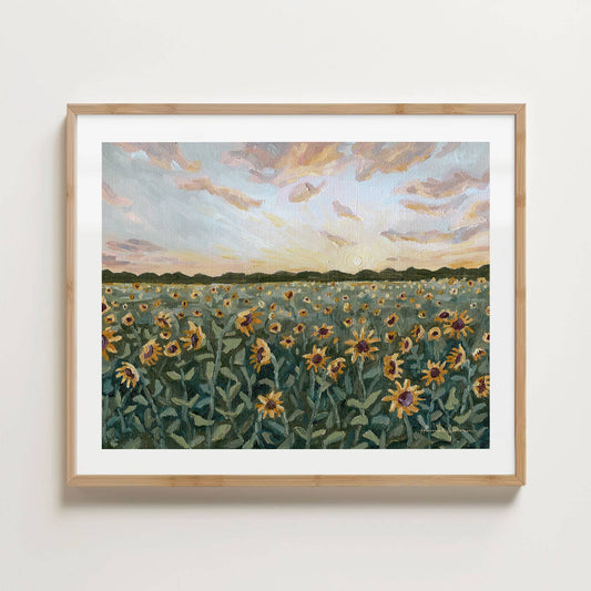 "Face the Light" Print