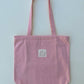 Petal Pink Minimalist Tote Bag