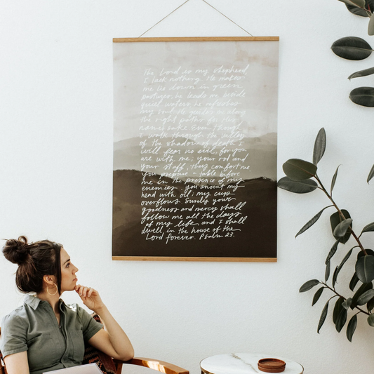 Psalms 23 Poster