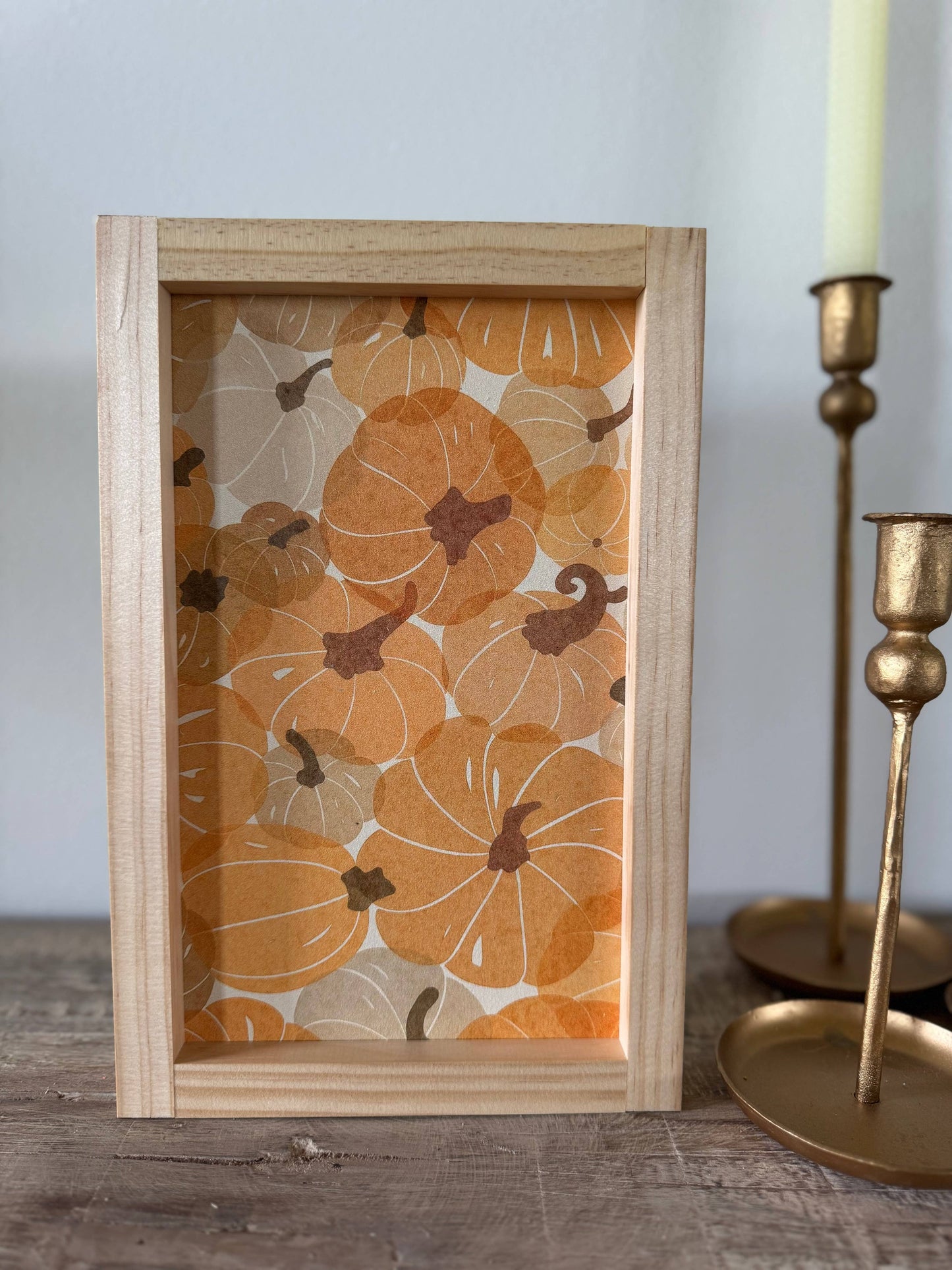 Watercolor Pumpkin Pattern