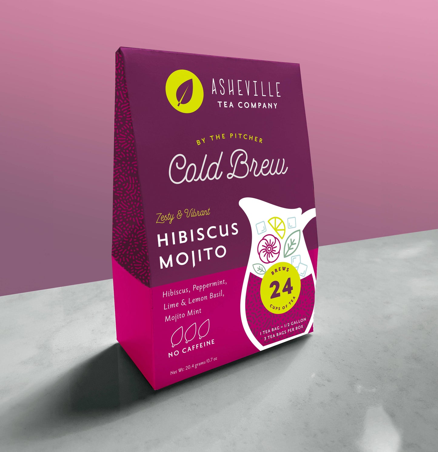 Hibiscus Mojito Cold Brew Iced Tea