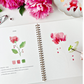 Flowers Watercolor Workbook