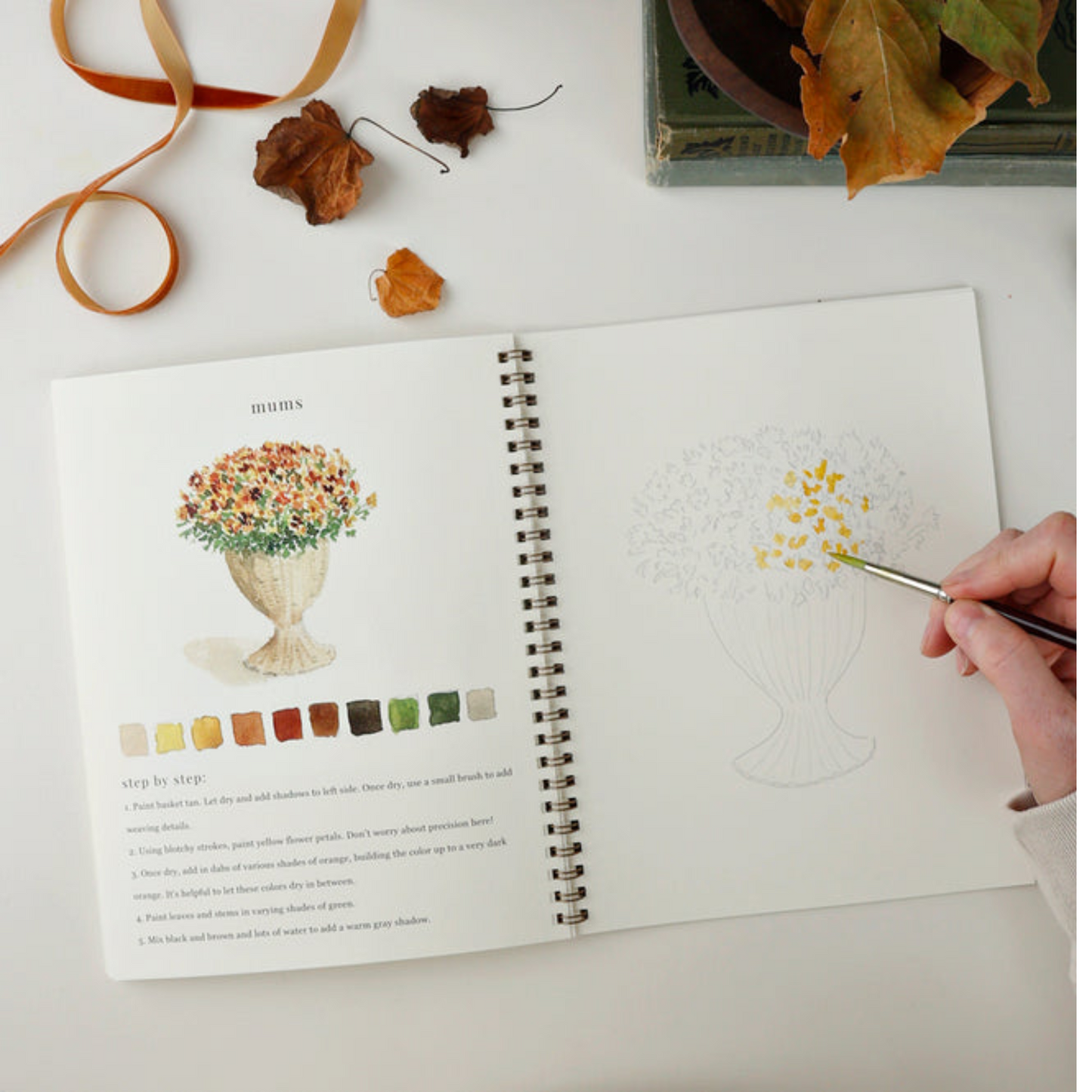 Autumn Watercolor Workbook