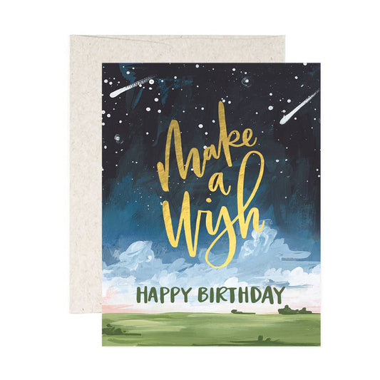Make a Wish Greeting Card