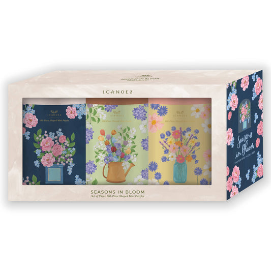 Seasons in Bloom Mini Puzzle Set
