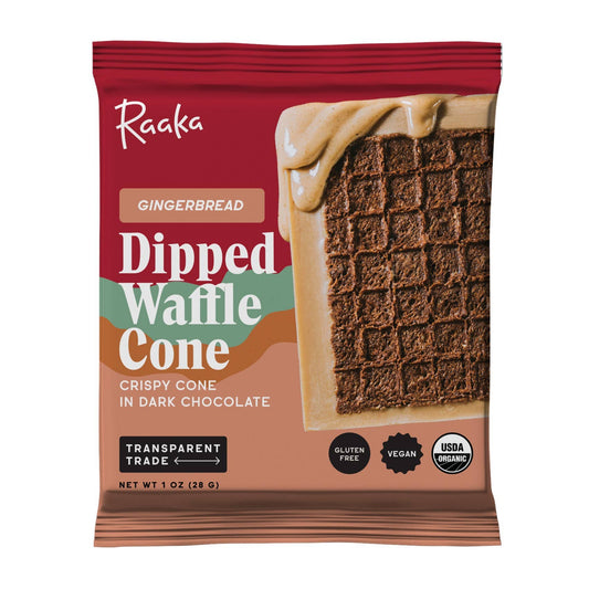 Gingerbread Dipped Waffle Cone Bar