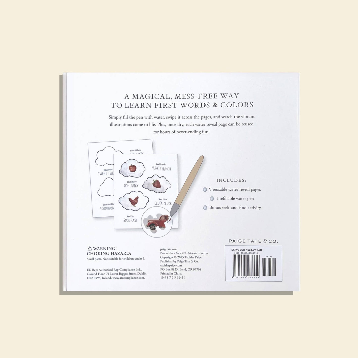 Wishy Washy | Water Reveal Edition