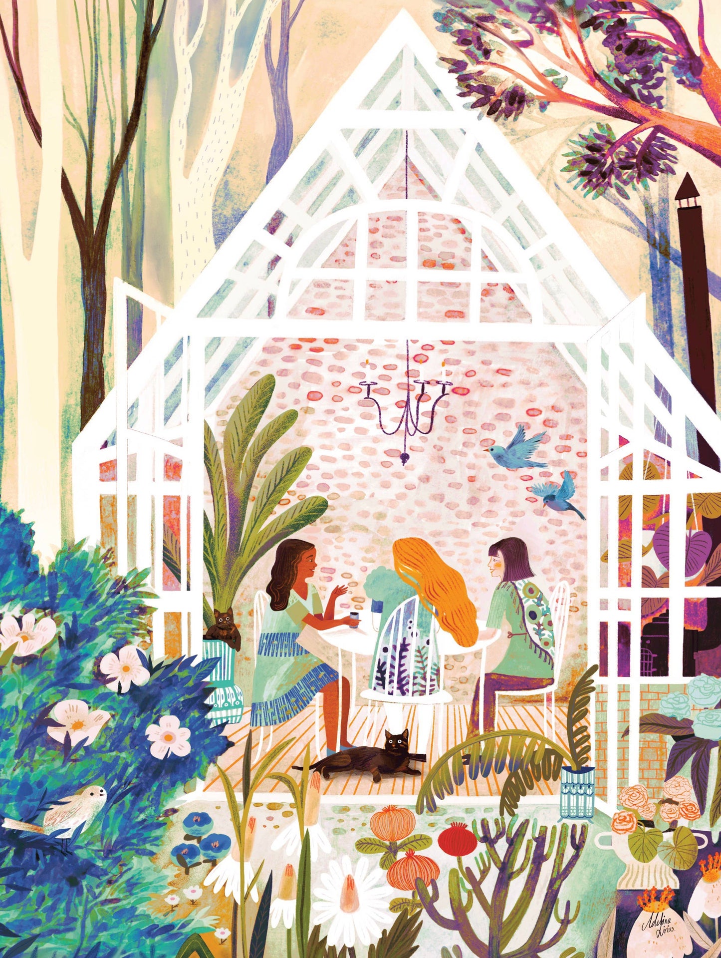 At the Greenhouse Puzzle