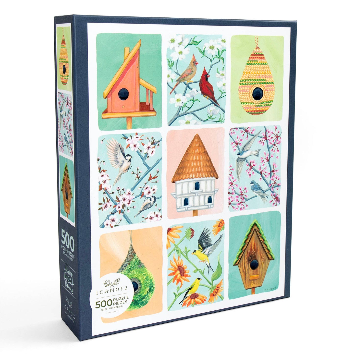 Home Tweet Home Birdhouses Puzzle