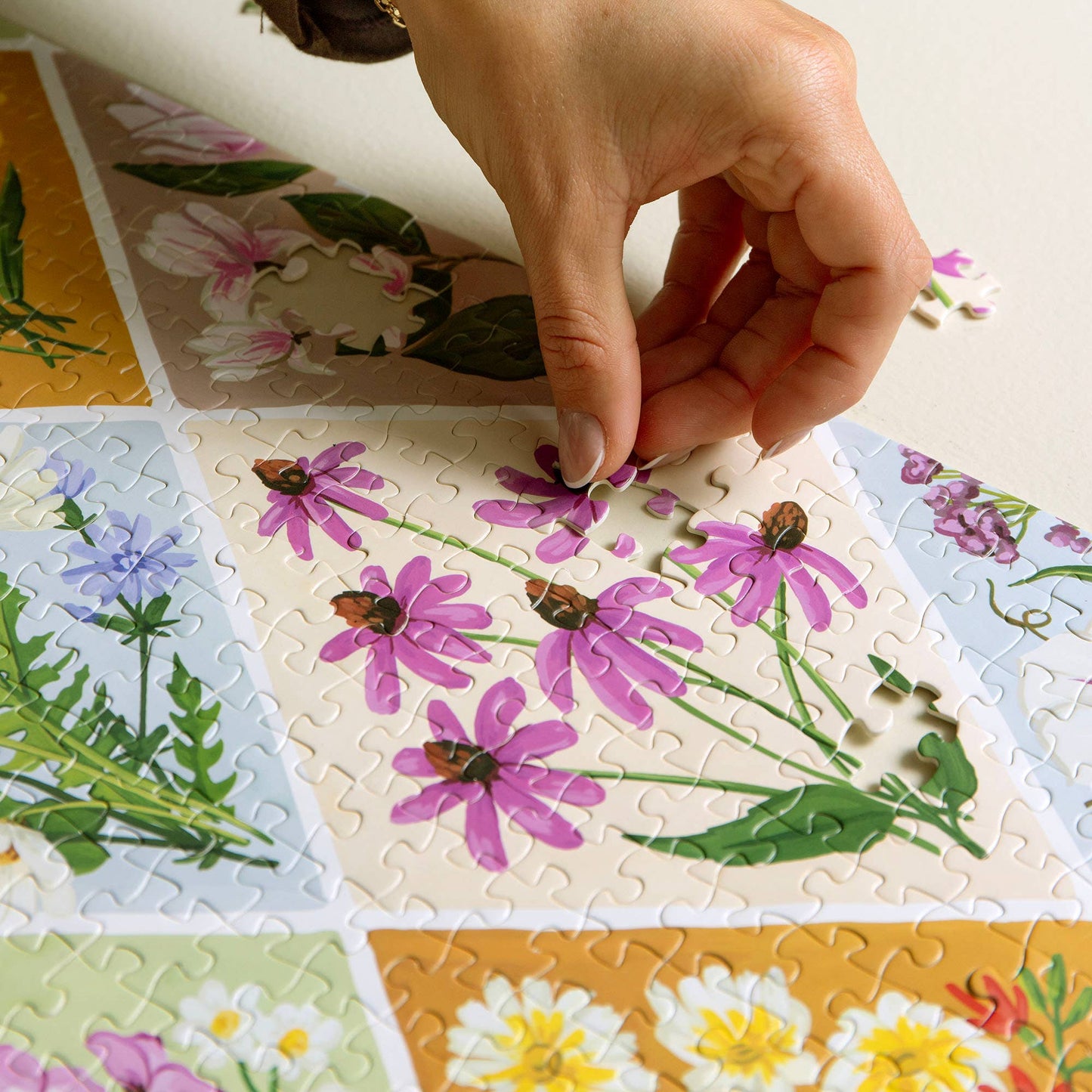 Vintage Blooms Puzzle
