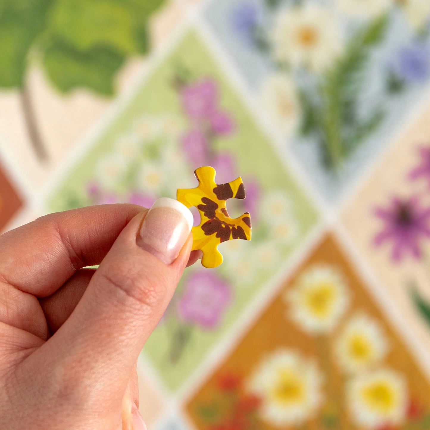Vintage Blooms Puzzle