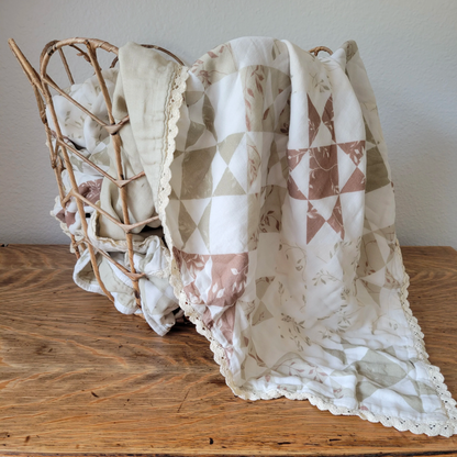 Ivy Quilt Gauze Blanket