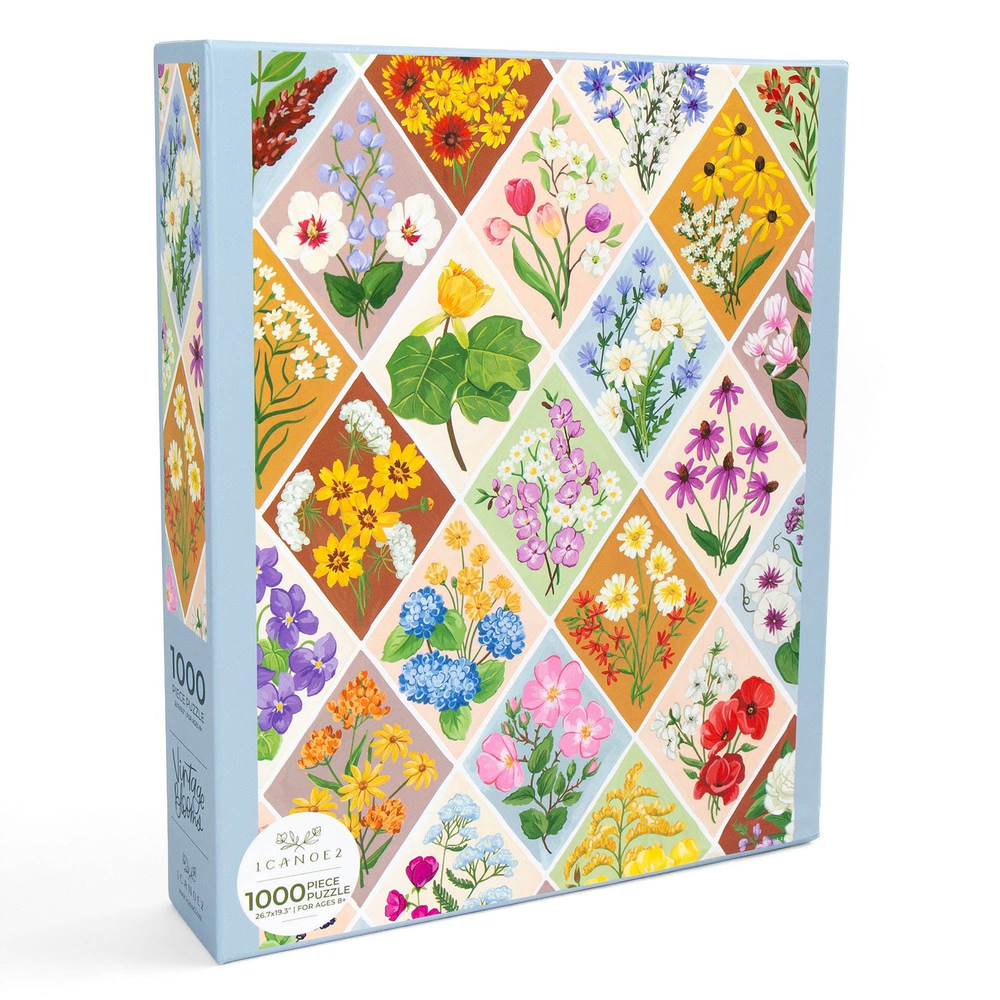 Vintage Blooms Puzzle