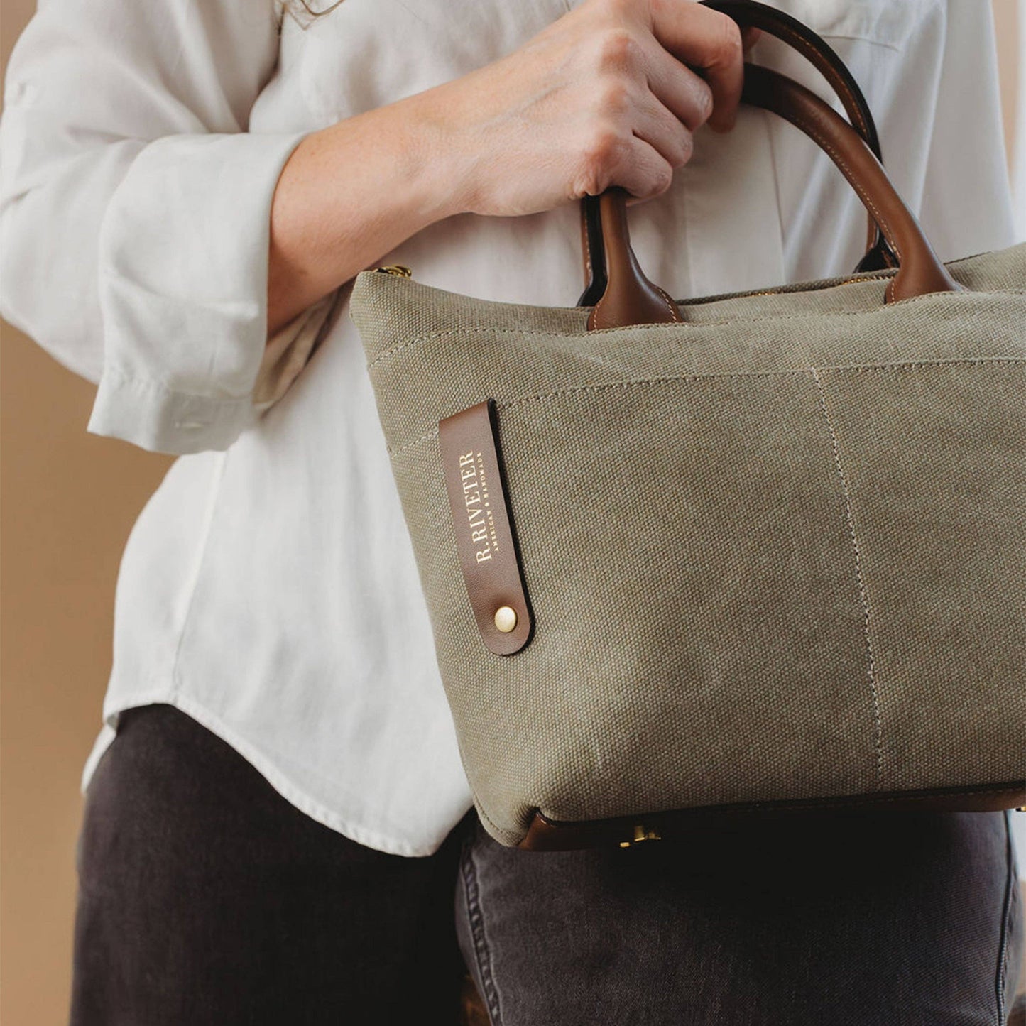 Dot Crossbody Tote