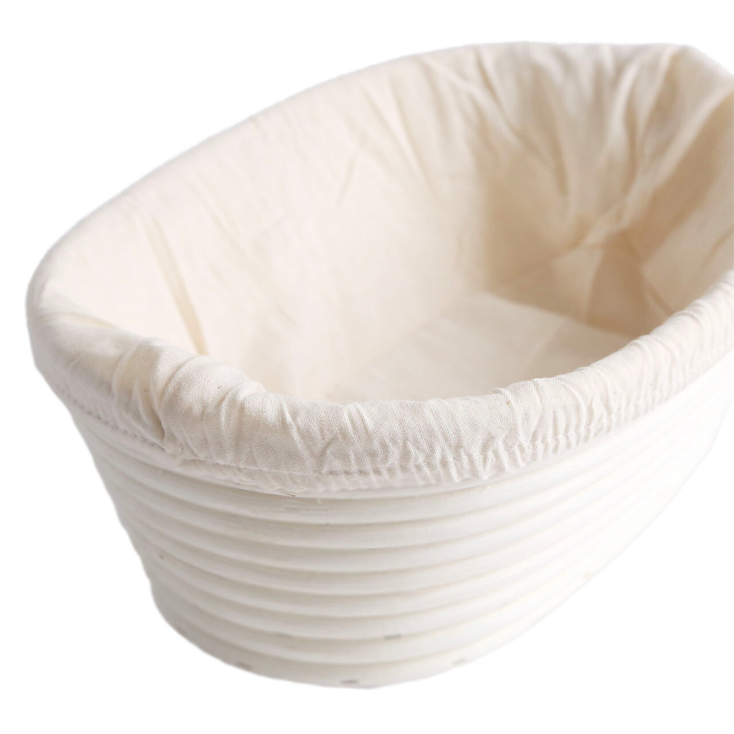 Oval Proofing Basket and Liner