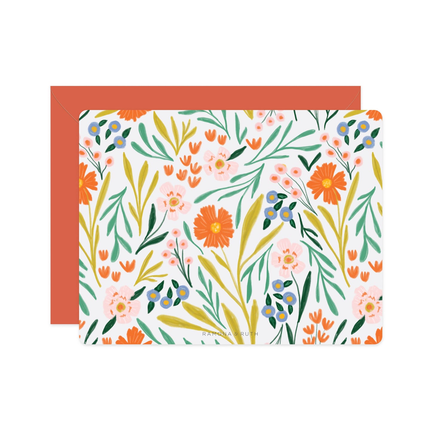 Garden Party Flat Notes | Boxed Set of 6