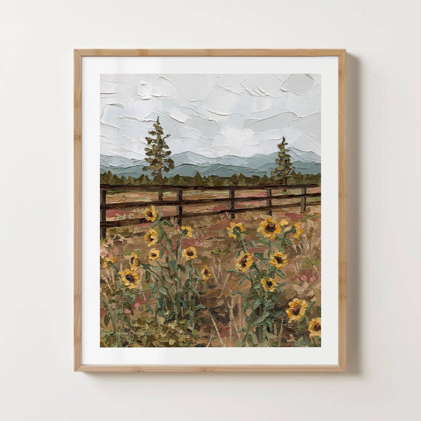 "Highway Blooms" Print