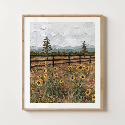 "Highway Blooms" Print