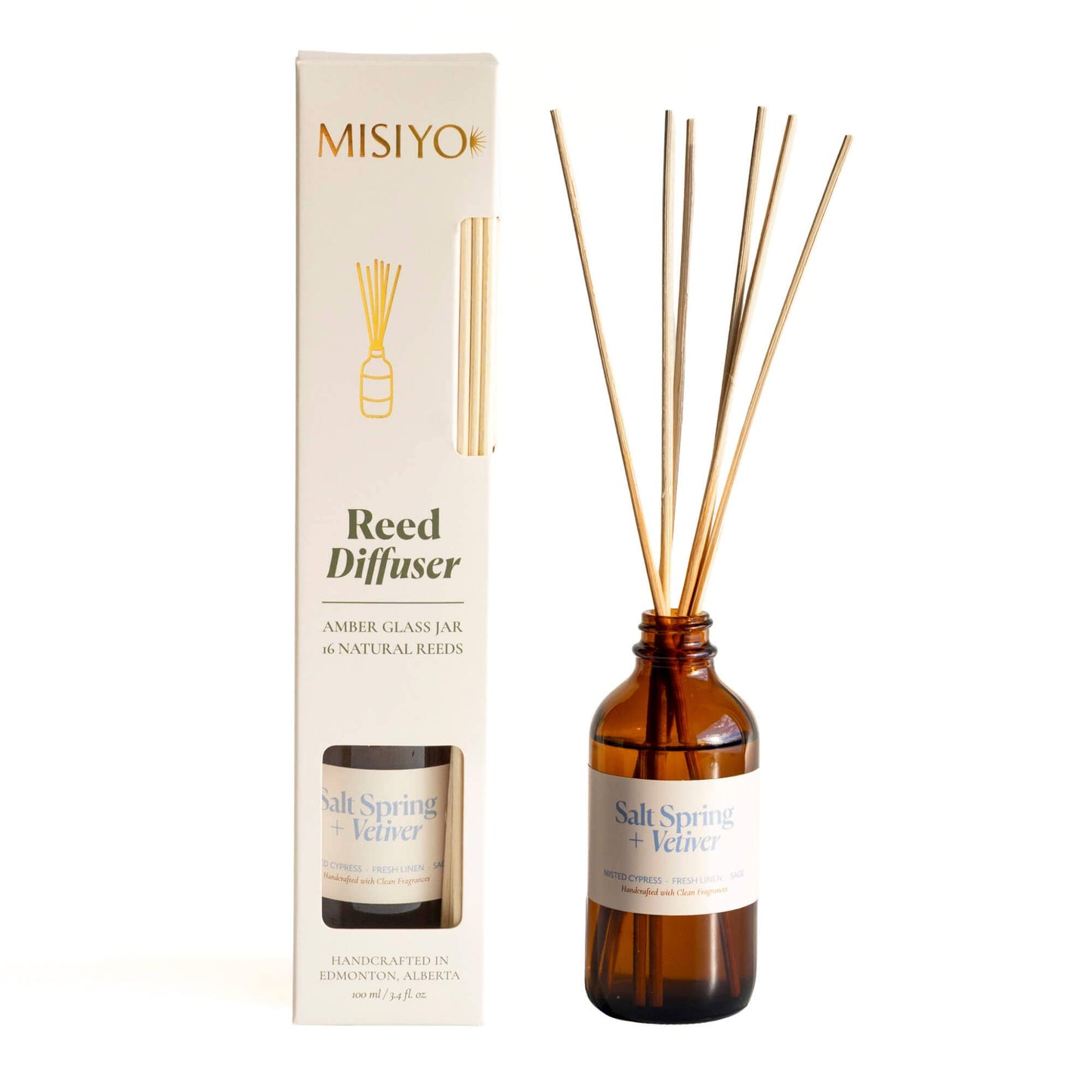 Salt Spring + Vetiver Reed Diffuser