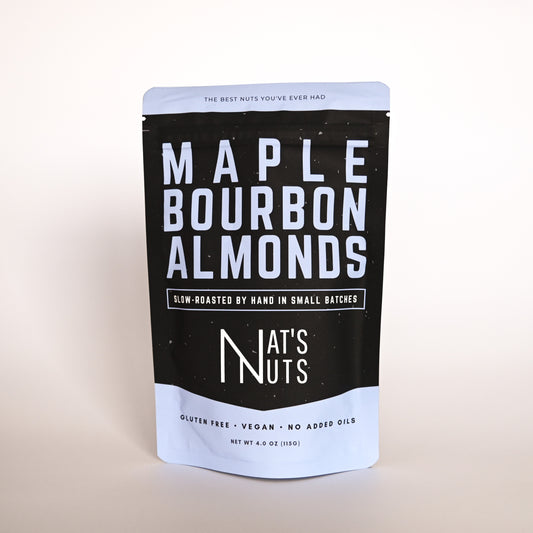Maple Bourbon Almonds